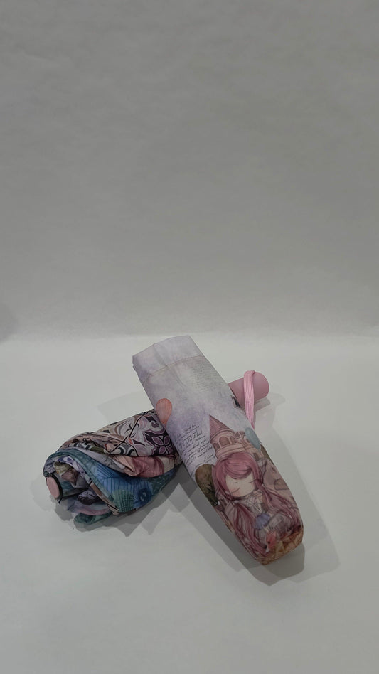 Paraguas Plegable con Funda y Estampados Únicos – Estilo y Comodidad en un Solo Accesorio - tenemosturegalo.es