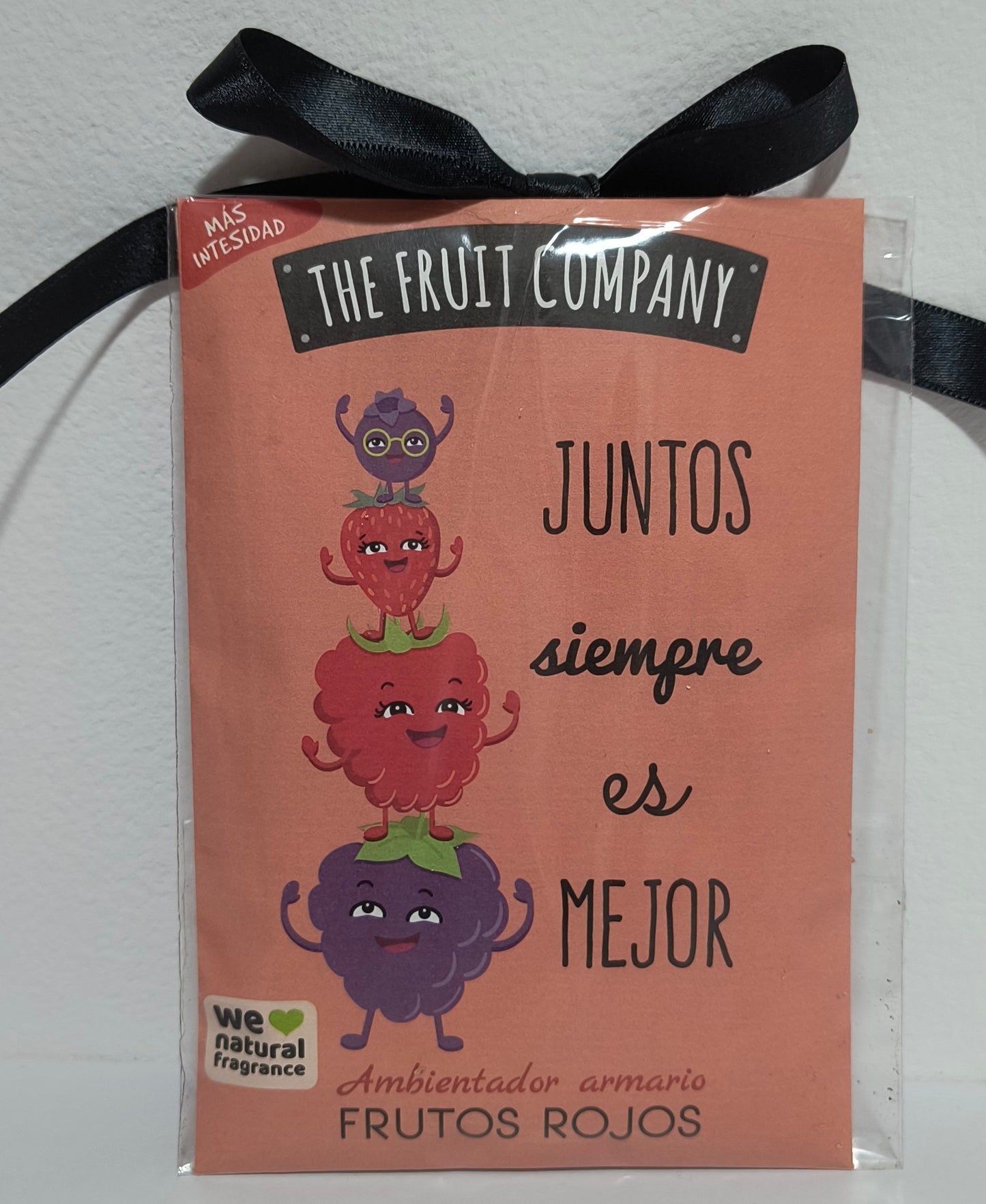 Ambientadores para Armario The Fruit Company: Fragancias de Sandía, Cereza, Sandía y Manzana verde. Más Intensidad We Natural Fragance - tenemosturegalo.es