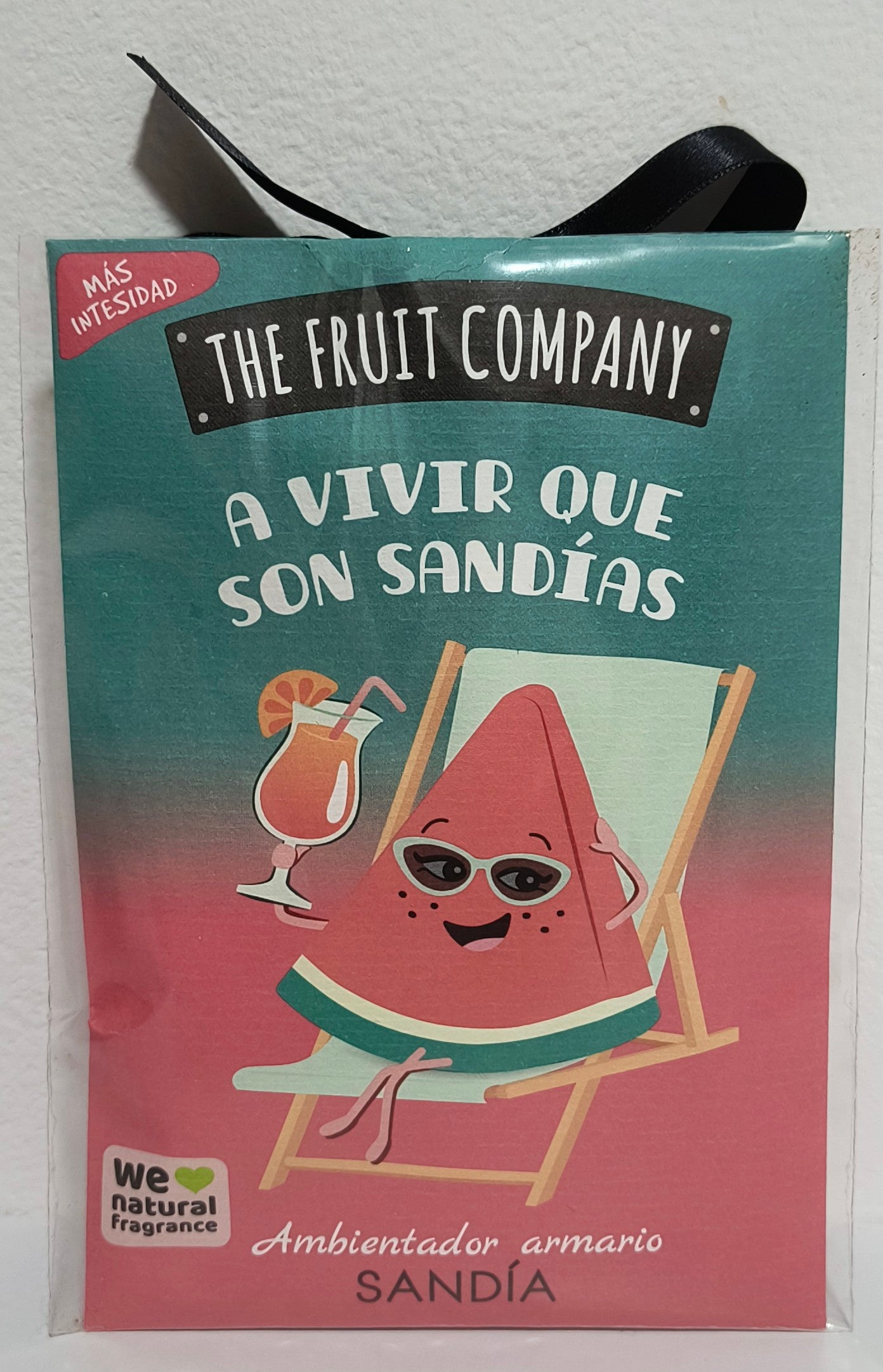 Ambientadores para Armario The Fruit Company: Fragancias de Sandía, Cereza, Sandía y Manzana verde. Más Intensidad We Natural Fragance - tenemosturegalo.es
