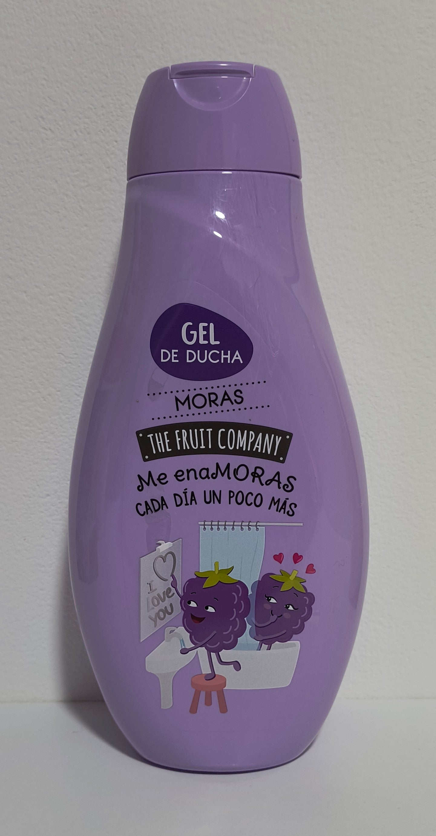 Gel de Ducha The Fruit Company 600ml- Moras y Melón: Una Experiencia Refrescante y Fruity - tenemosturegalo.es