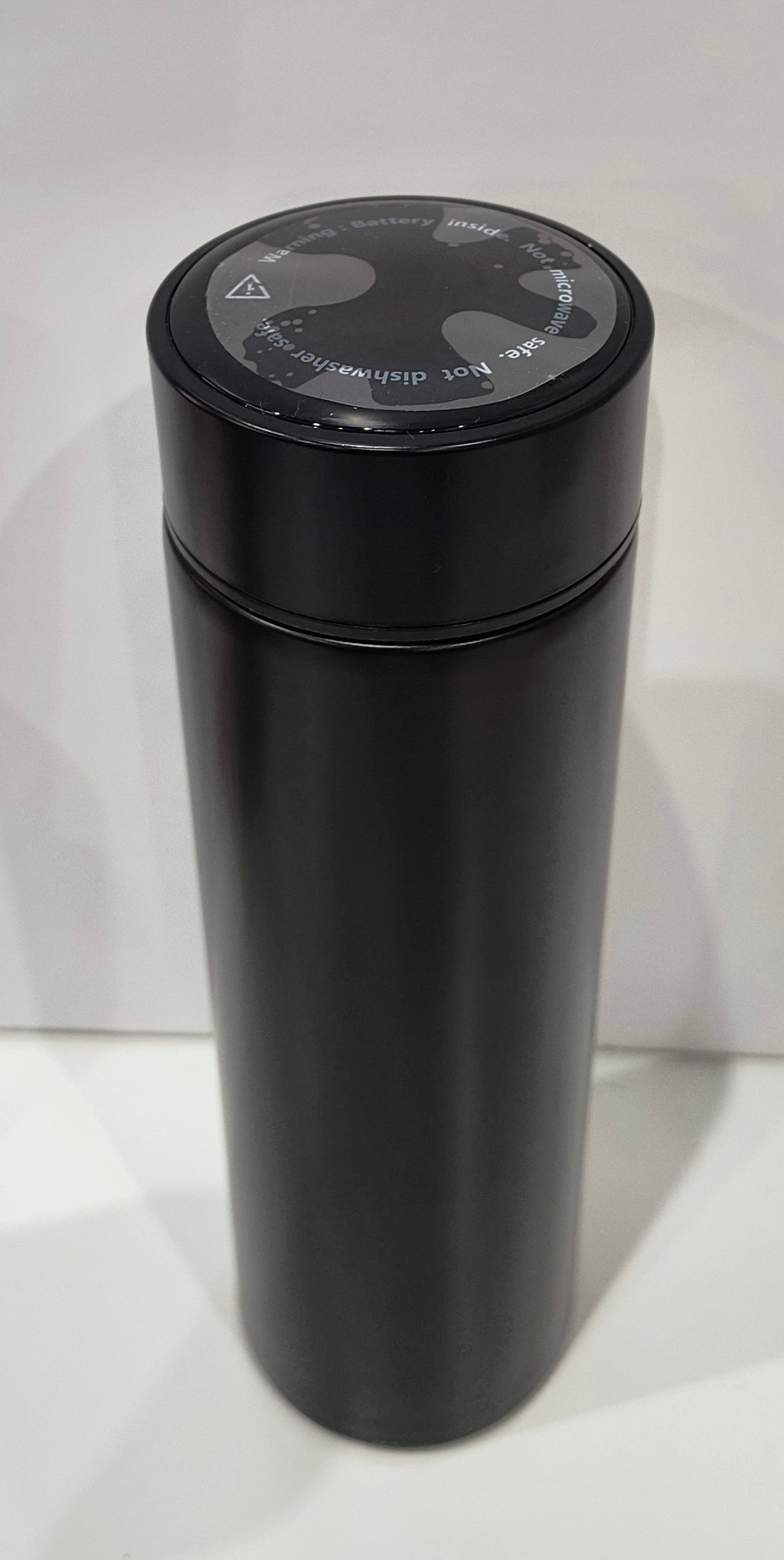 Botella Termo 22x6,5cm Inteligente con Indicador de Temperatura - Mantén tus Bebidas Frías o Calientes Todo el Día - tenemosturegalo.es