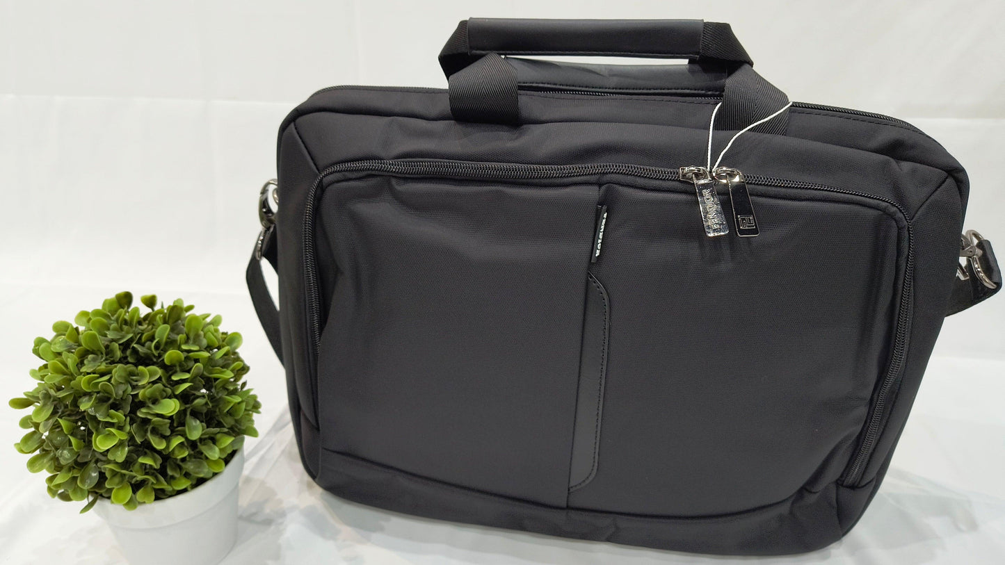 Maletín Negro 40x30x9cm: Estilo, Funcionalidad y Profesionalismo en un Solo Accesorio. - tenemosturegalo.es