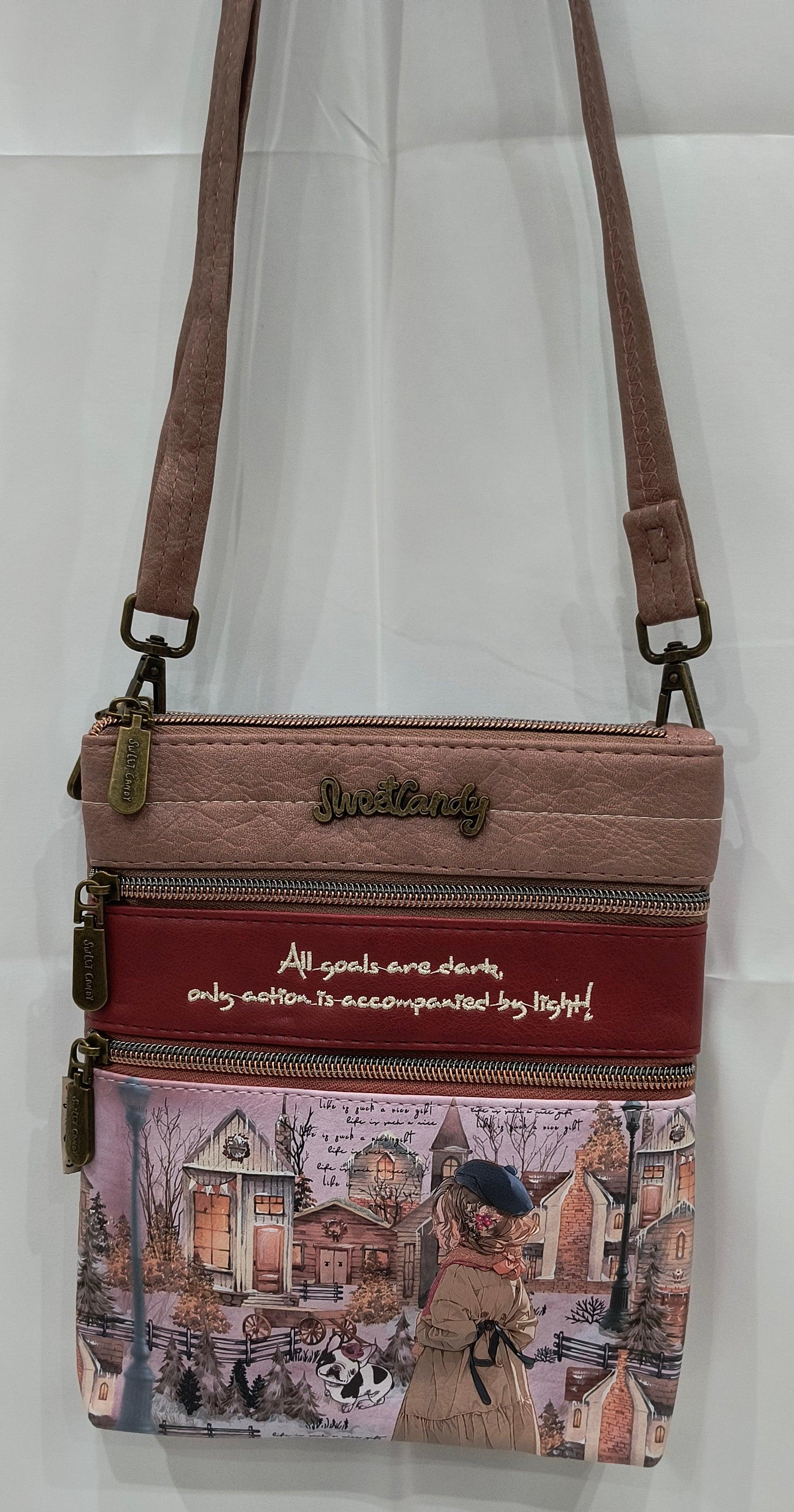 Bolso Bandolera Sweet Candy: Un Diseño Encantador con Detalles Únicos. - tenemosturegalo.es