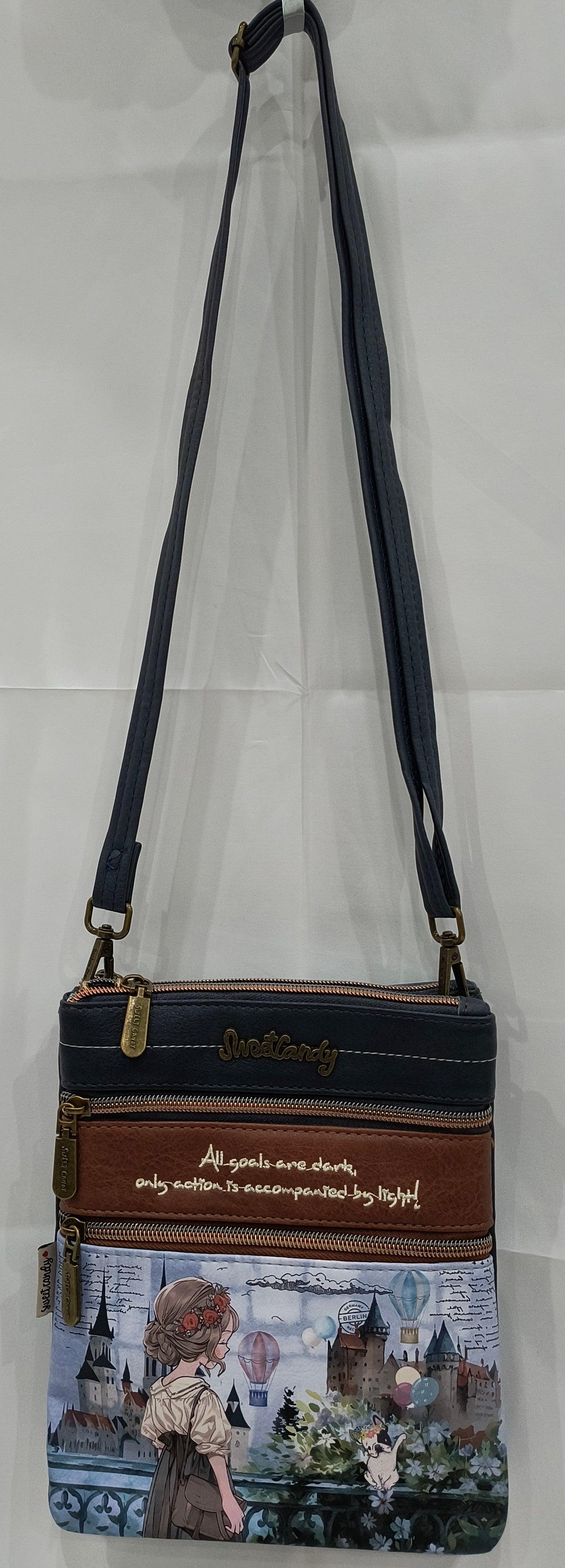 Bolso Bandolera Sweet Candy: Diseño Divertido y Colorido con un Toque Único. - tenemosturegalo.es