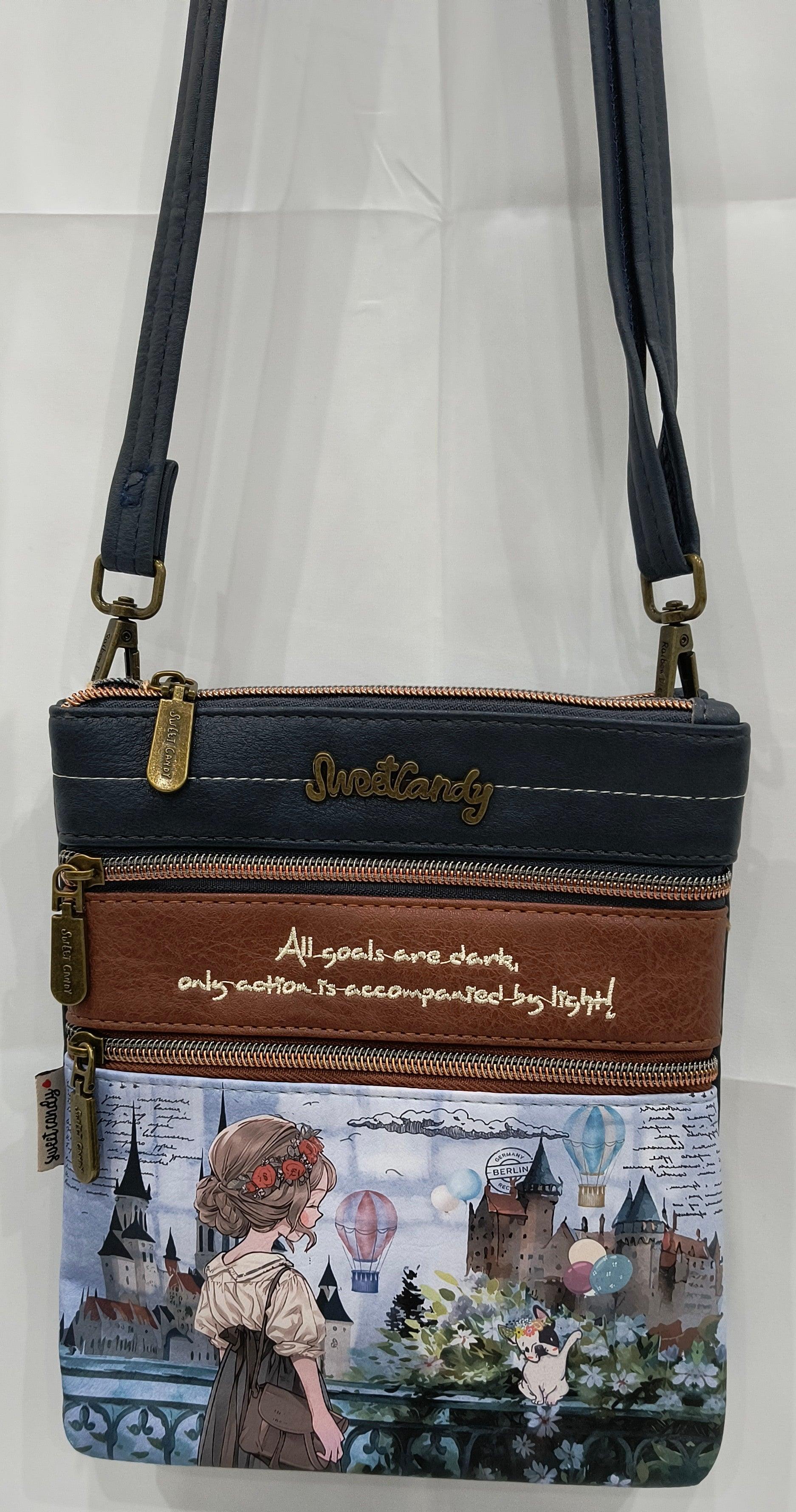 Bolso Bandolera Sweet Candy: Diseño Divertido y Colorido con un Toque Único. - tenemosturegalo.es