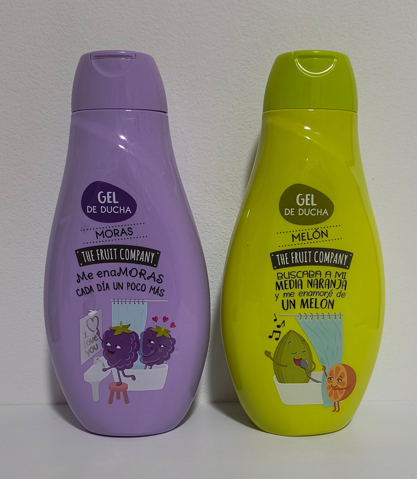 Gel de Ducha The Fruit Company 600ml- Moras y Melón: Una Experiencia Refrescante y Fruity - tenemosturegalo.es