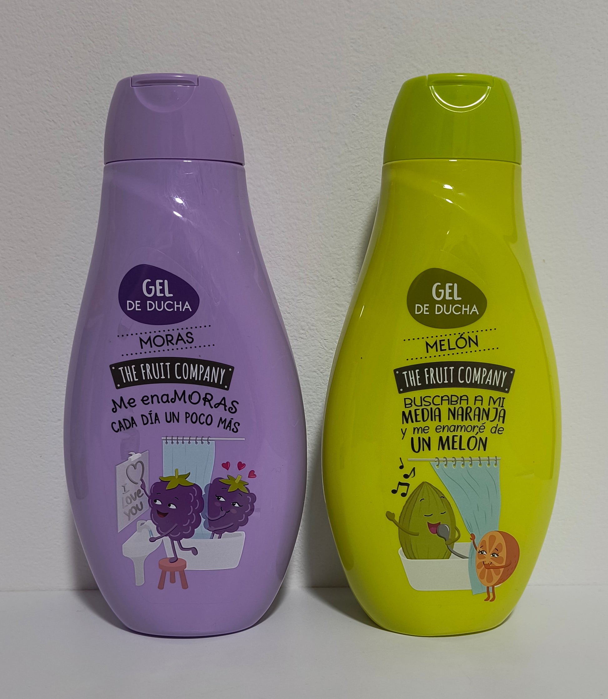 Gel de Ducha The Fruit Company 600ml- Moras y Melón: Una Experiencia Refrescante y Fruity - tenemosturegalo.es