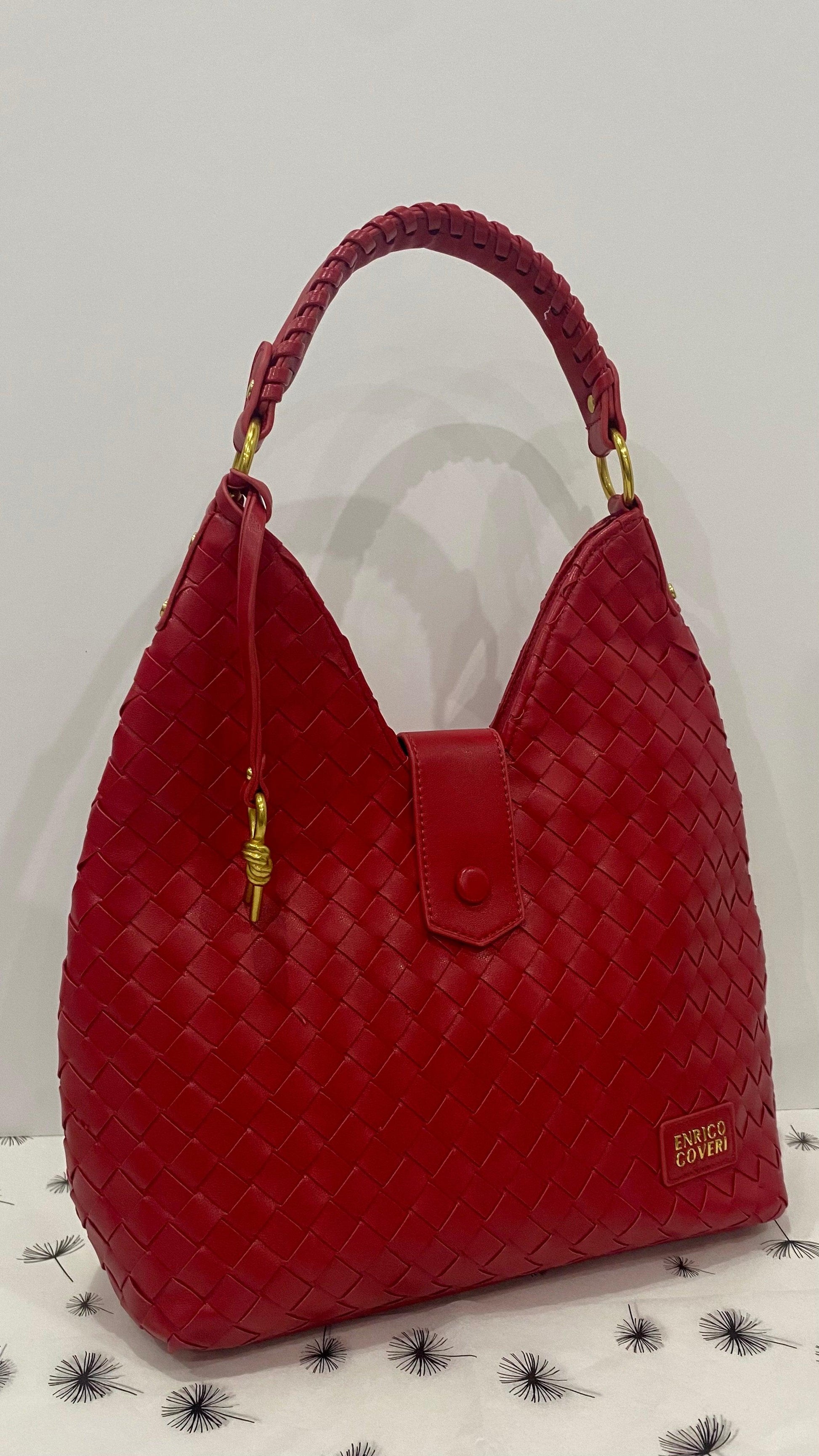 Bolso bandolera rojo 32x39x10cm – Elegancia, pasión y funcionalidad en un solo accesorio - tenemosturegalo.es